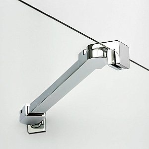 Душевое ограждение NEW TRENDY NEW SOLEO K-0756 60 стекло прозрачное/профиль хром купить в интернет-магазине Sanbest