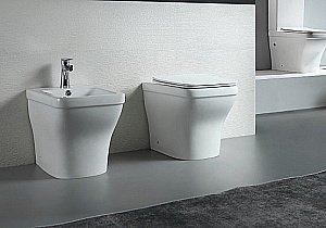 Биде Aquatek Амадео AQ1264-00 белое купить в интернет-магазине Sanbest