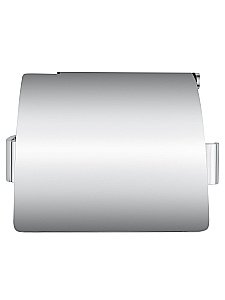 Держатель для туалетной бумаги с крышкой WONZON & WOGHAND LOTTE, Хром (WW-8326) купить в интернет-магазине сантехники Sanbest