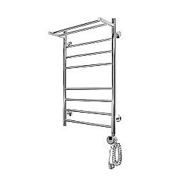 Полотенцесушитель электрический Domoterm Медея сп П8 500x800 E хром купить в интернет-магазине сантехники Sanbest