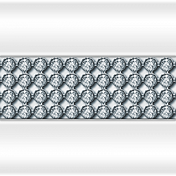 Декоративная отделка фронтальной панели Кристаллы Swarovski к душевому боксу Элис купить в интернет-магазине сантехники Sanbest