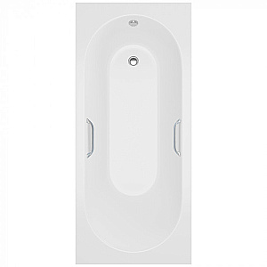 Ванна Delice Bravo DLR330039R-G 190х90 белая/ручки хром купить в интернет-магазине Sanbest
