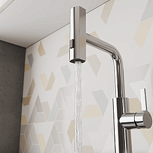 Смеситель для кухни Rush Tinos TI3732-18 сатин купить в интернет-магазине сантехники Sanbest