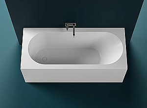 Ванна Salini FABIA S-Sense 180x80 102612MF светлые оттенки RAL матовая купить в интернет-магазине Sanbest