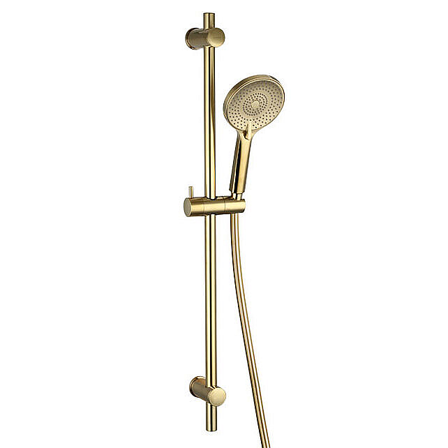 Душевой гарнитур Caprigo PARTS 98-571-brg матовое золото купить в интернет-магазине сантехники Sanbest
