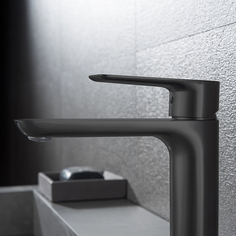 Смеситель для раковины Black&White Universe UK8302B купить в интернет-магазине сантехники Sanbest