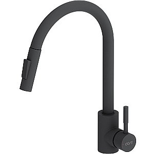Смеситель для кухни Dorff Logic D3007522 черный матовый купить в интернет-магазине сантехники Sanbest