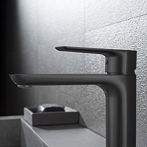 Смеситель для раковины Black&White Universe UK8302B купить в интернет-магазине сантехники Sanbest