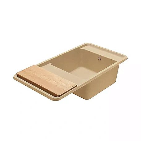 Мойка кухонная Акватон Беллис 97 латте купить в интернет-магазине сантехники Sanbest