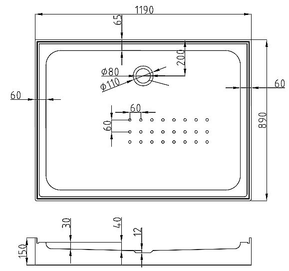 Душевая кабина AvaCan V2012 стандартная купить в интернет-магазине Sanbest
