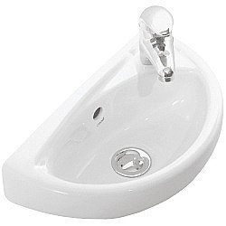 Раковина подвесная Creavit Trend 39,5 TP040-00CB00E-0000 белая купить в интернет-магазине Sanbest