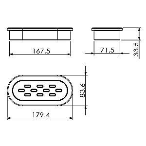 Мыльница Langberger Accessories 23017A купить в интернет-магазине сантехники Sanbest