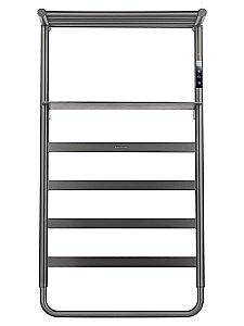 Полотенцесушитель электрический WONZON & WOGHAND DÜSSELDORF, Темный графит (WW-A208-GM) купить в интернет-магазине сантехники Sanbest