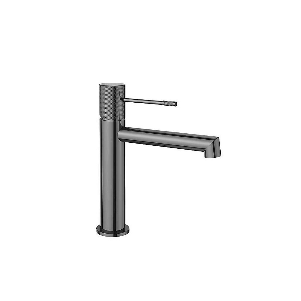 Смеситель для раковины Vincea Desire VBF-1D1GM вороненая сталь купить в интернет-магазине сантехники Sanbest