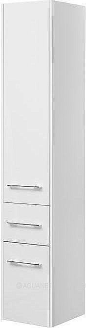 Шкаф-пенал Aquanet Августа 35 белый для ванной в интернет-магазине сантехники Sanbest