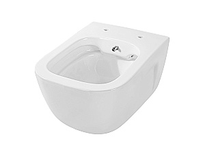 Унитаз подвесной Aquatek ДИВА AQ2012B-00 белый, с функцией биде, безободковый, с крышкой микролифт купить в интернет-магазине Sanbest