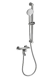 Смеситель для ванны с душевым гарнитуром WONZON & WOGHAND CLICK, Хром (WW-FE05L222-CR) купить в интернет-магазине сантехники Sanbest