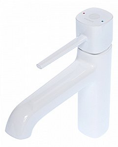 Смеситель для раковины Orange Karl M05-021w белый купить в интернет-магазине сантехники Sanbest