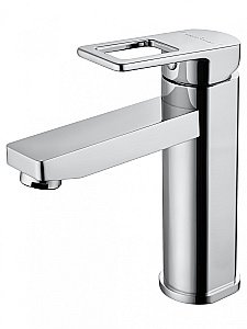 Смеситель для раковины WONZON & WOGHAND FRAME, Хром (WW-88139010-CR) купить в интернет-магазине сантехники Sanbest