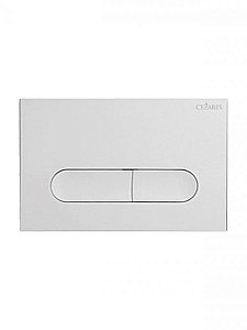 Кнопка для инсталляции Cezares LINER-BTN-BL белая глянцевая купить в интернет-магазине сантехники Sanbest