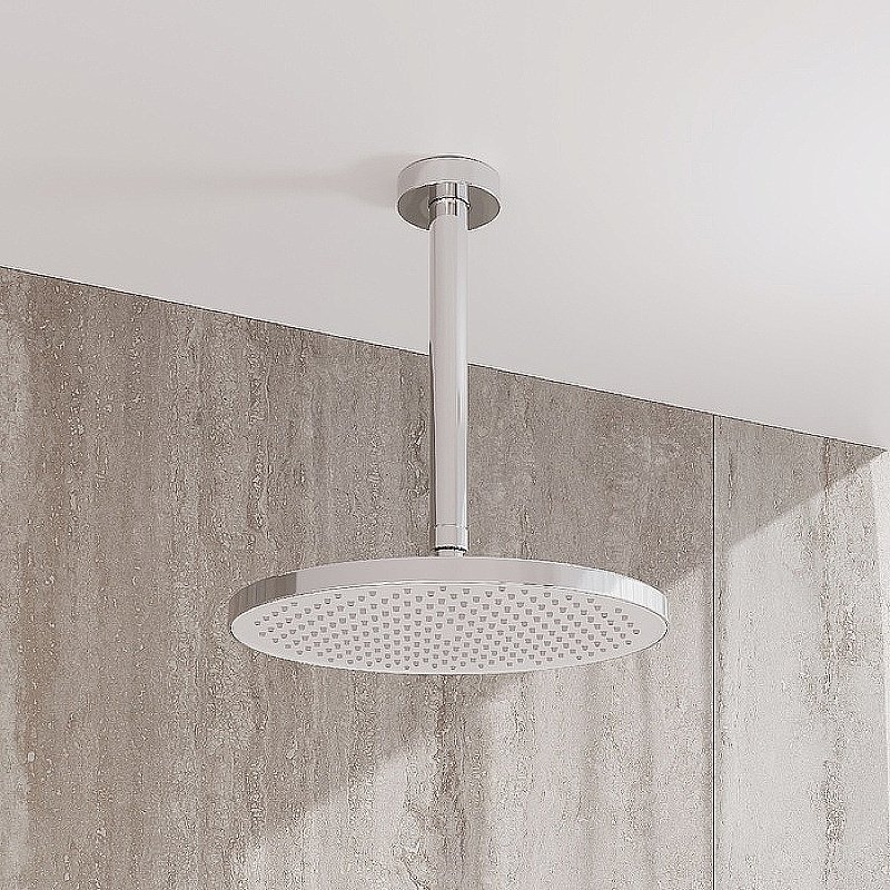 Верхний душ Iddis Esper ESP25CRi64 хром/белый купить в интернет-магазине сантехники Sanbest