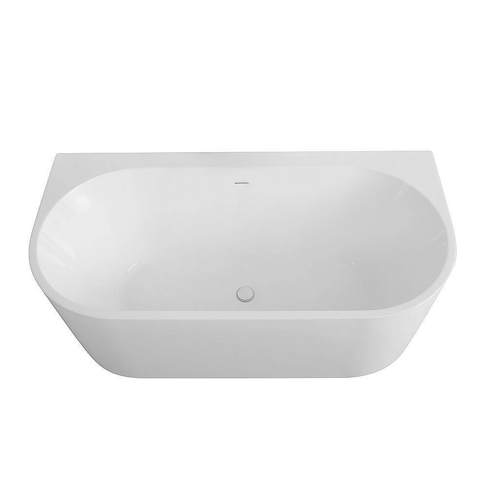 Ванна акриловая Art&Max AM-MESSINA-1700-870 белая купить в интернет-магазине Sanbest