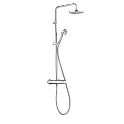 Душевая система Kludi Logo 6809205-00 хром купить в интернет-магазине сантехники Sanbest