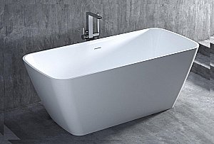 Ванна Salini Agatha S-Stone 179x81 100221M белая матовая купить в интернет-магазине Sanbest