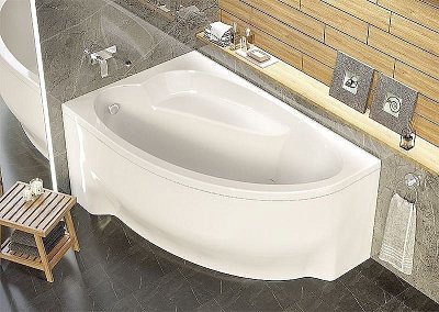 Акриловая ванна Alex Baitler Nero 150х95