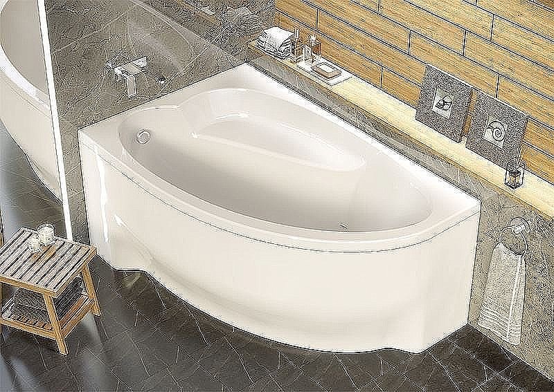 Акриловая ванна Alex Baitler Nero 150х95 купить в интернет-магазине Sanbest