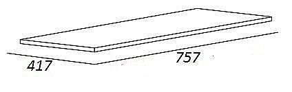 Консоль с раковиной Cezares Cadro 80 с ящиком черная для ванной в интернет-магазине сантехники Sanbest