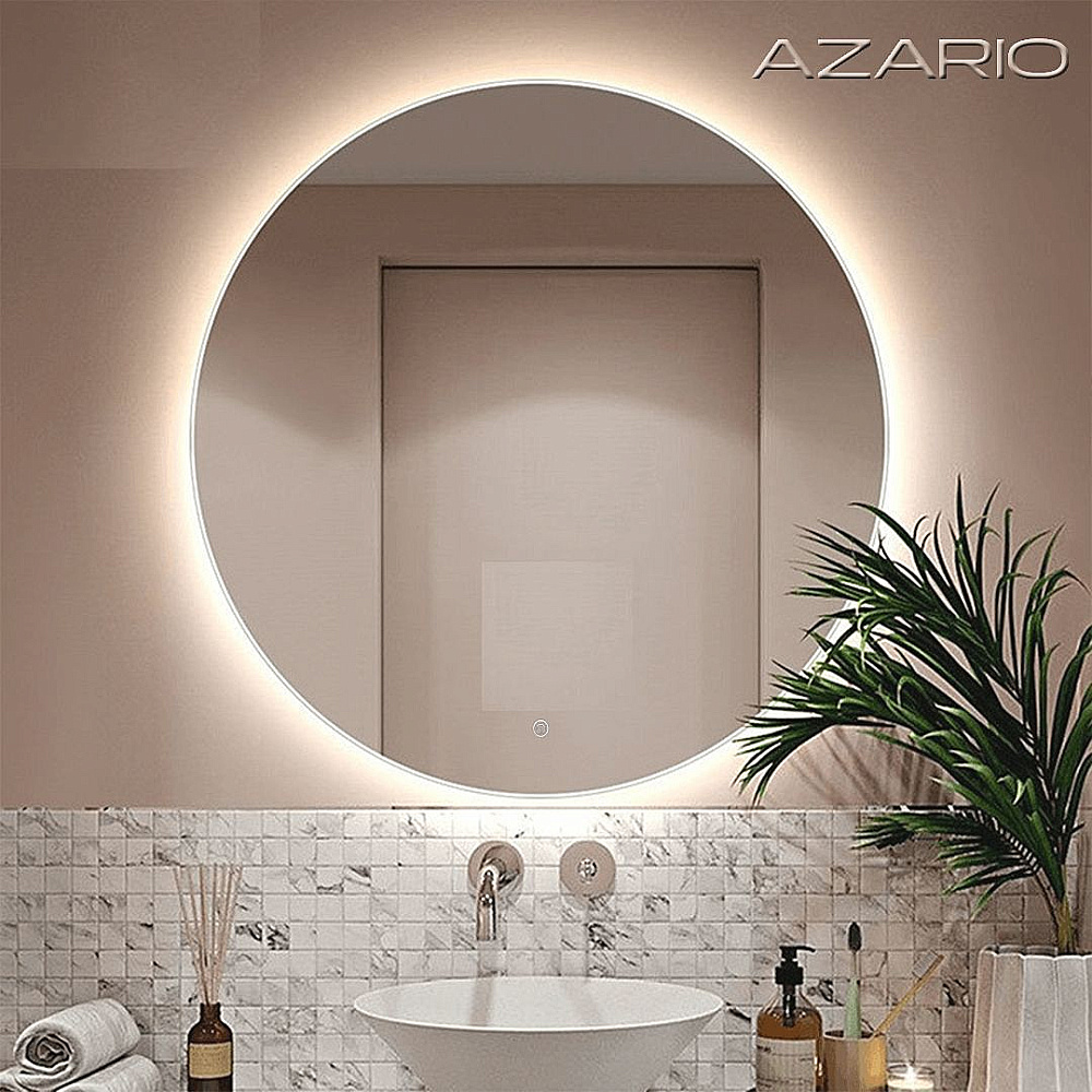 Зеркало AZARIO Alone Cerchio CS00079362 80х80 в ванную от интернет-магазине сантехники Sanbest