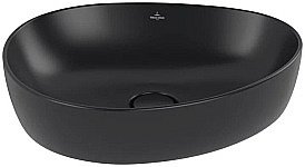 Раковина накладная Villeroy&Boch Antao 51 4A7351R7 черная матовая купить в интернет-магазине Sanbest