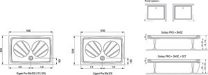 Душевой поддон Ravak Gigant Pro 110x80 купить в интернет-магазине Sanbest