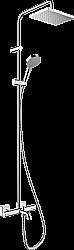 Душевая система Hansgrohe Vernis Shape Showerpipe 230 1jet 26284000 купить в интернет-магазине сантехники Sanbest