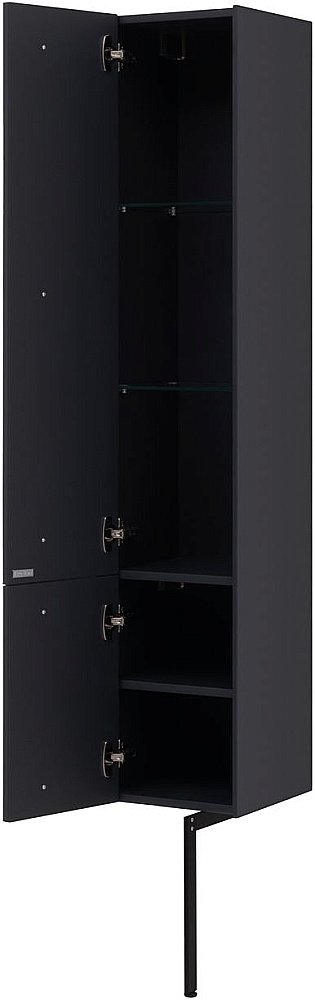 Пенал Allen Brau Reality 30 антрацит матовый для ванной в интернет-магазине сантехники Sanbest