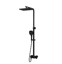 Душевая система Iddis Slide SLIBLBTi06 черный матовый купить в интернет-магазине сантехники Sanbest