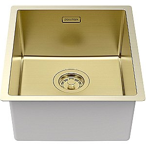 Кухонная мойка Paulmark Lassan 38 LA38-LG светлое золото купить в интернет-магазине сантехники Sanbest