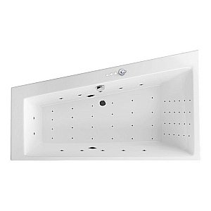 Ванна акриловая EXCELLENT Sfera Slim NANO WAEX.SFL17S.NANO.CR 170x100 белая с гидромассажем купить в интернет-магазине Sanbest