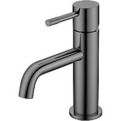 Смеситель для раковины Boheme Uno 461-GM сталь глянец купить в интернет-магазине сантехники Sanbest