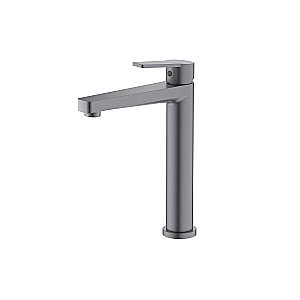 Смеситель для раковины Aquatek Лугано AQ1704BGM 217 оружейная сталь, без донного клапана купить в интернет-магазине сантехники Sanbest