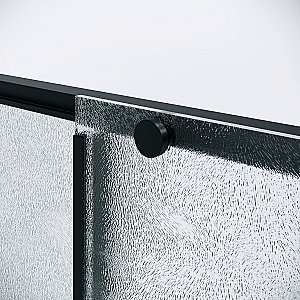 Душевая дверь Niagara Nova 110 NG-84-L11CHB профиль черный матовый/стекло шиншилла купить в интернет-магазине Sanbest