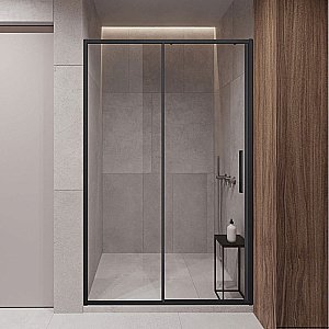 Душевая дверь Vincea Slim-U VDS-2SU120CLB 120 купить в интернет-магазине Sanbest