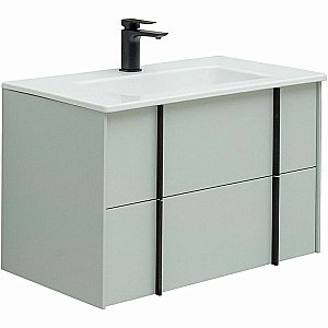 Тумба с раковиной Allen Brau Reality 80 1.32005.PWM папирус матовый для ванной в интернет-магазине Sanbest