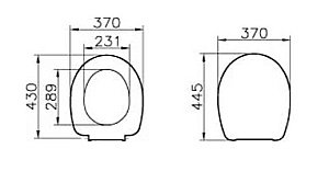 Унитаз подвесной Vitra Normus 9773B003-7202 с инсталляцией, с крышкой, белый купить в интернет-магазине Sanbest