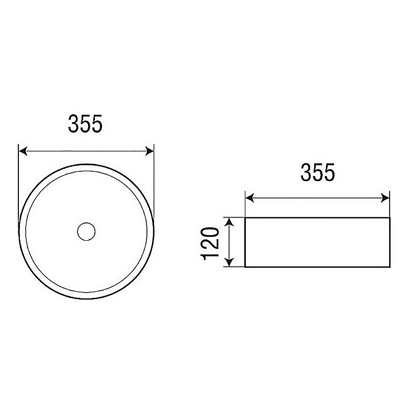 Раковина Azario 36 AZ-3134-BE бело-черная купить в интернет-магазине Sanbest