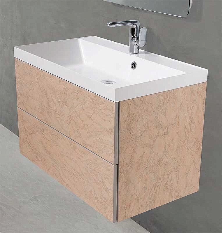 Тумба с раковиной Belbagno REGINA 100 Marmo Rosa для ванной в интернет-магазине Sanbest