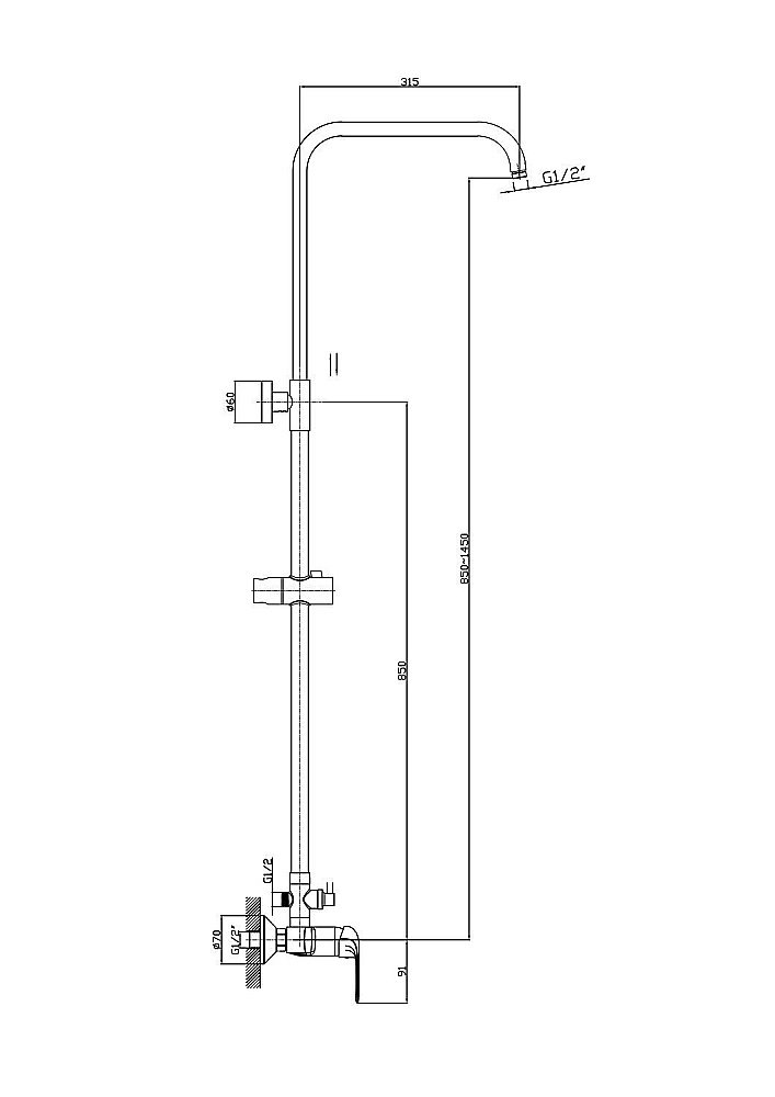 Душевая система Rush Socotra ST4235-10 купить в интернет-магазине сантехники Sanbest