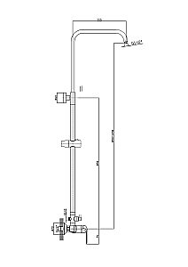 Душевая система Rush Socotra ST4235-10 купить в интернет-магазине сантехники Sanbest