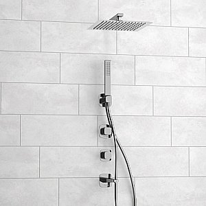 Душевая система WasserKRAFT Naab 8600 SET2849 хром купить в интернет-магазине сантехники Sanbest